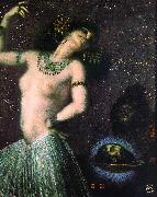 Franz von Stuck Salome oil